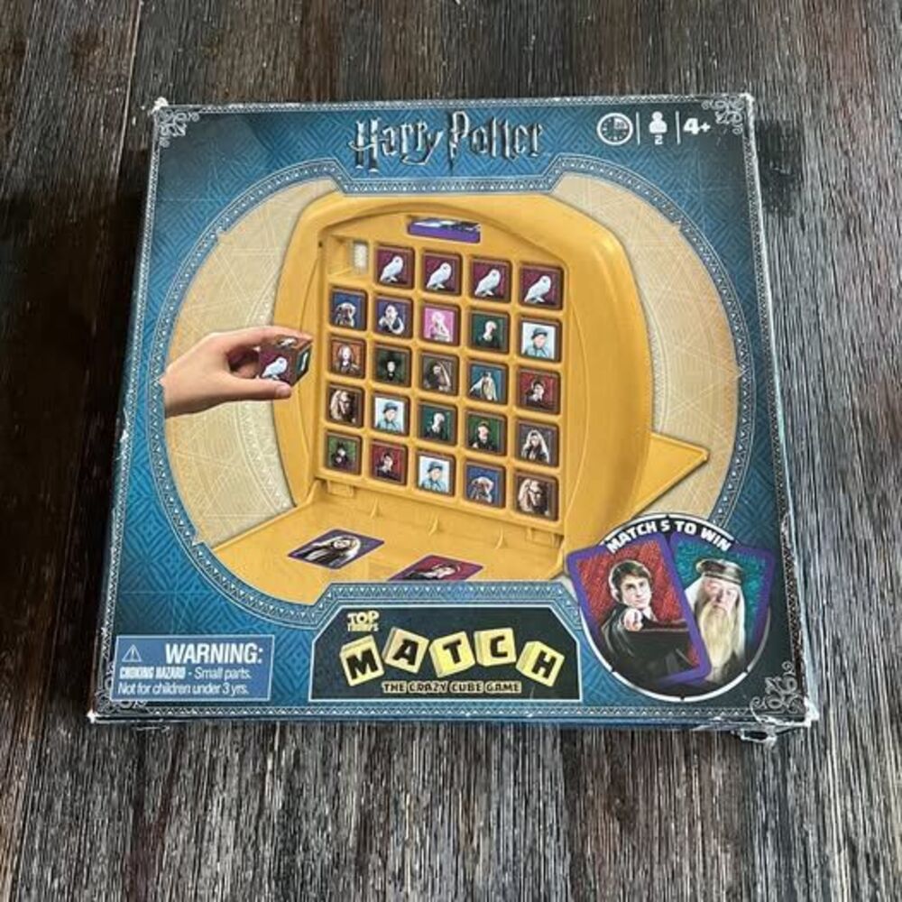Harry Potter Top Trumps Match The Crazy Cube Game Complete